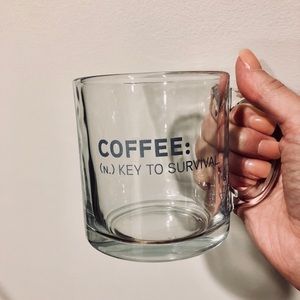 Glass Coffee Mug
